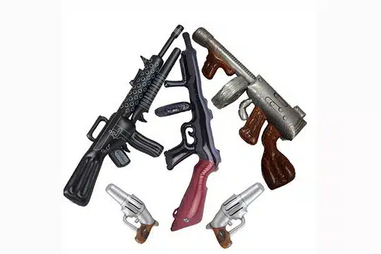 Die Guns and Laser-Guns Gimmicks für Cowboys